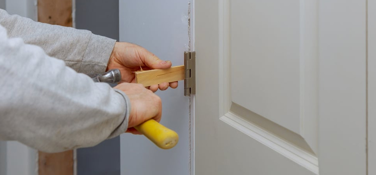 fiberglass entry door repair in Lakeland Village